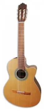 Paco Castillo 220 CE Equalizador Cutaway Cedro Sapele