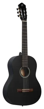 Ortega Konzertgitarre 4/4 RST5MBK Fichtendecke black