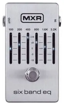 MXR M109S Ped "6 Band Graphic Eq"