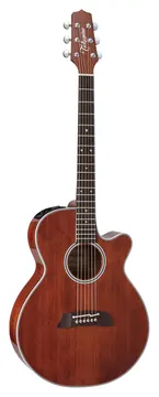 Takamine EF-261SAN Westerngitarre mit PU mit Koffer