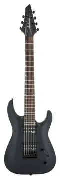 Jackson JS Series Dinky Arch Top JS22-7 DKA Hardtail Satin Black Amaranth Fingerboard