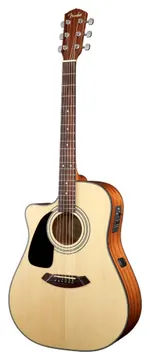 Fender Linkshandige semi-akoestische gitaar van Fender
