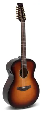 Applause Aaj96-1 Jumbo 12 Wood Classics Sunburst