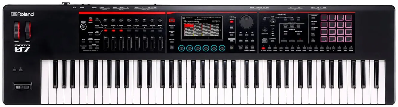 Roland Teclado Roland Fantom 07 Sintetizador 76 Teclas VD