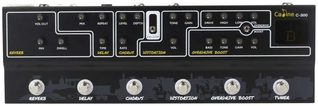 caline C-300 AnalogesMultieffekt Pedal