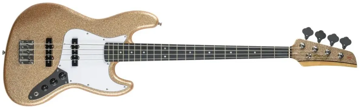 Seizi Contrabaixo Elétrico Seizi Fun Jazu JB 4 Cordas Passivo Desert Gold