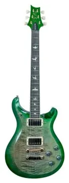 PRS S2 Mccarty 594 LTD CC Faded Grey Black Green Burst con Funda