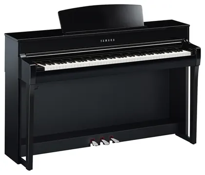 Pianao Digital Yamaha 88 Teclas Preto Mate CLP-745B