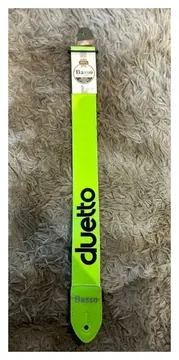 Basso Correia Basso Straps Neon Verde para Guitarra