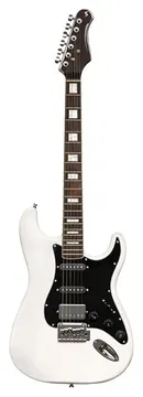 Stagg Vint Serie-S 60 Electric Guitar White BL