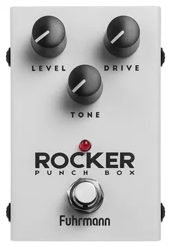 Fuhrmann Pedal Fuhrmann PB20 Rocker Punch Box Linha One de Distorção p/ Guitarra