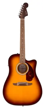Fender California Deluxe Redondo CE Honey Sunburst