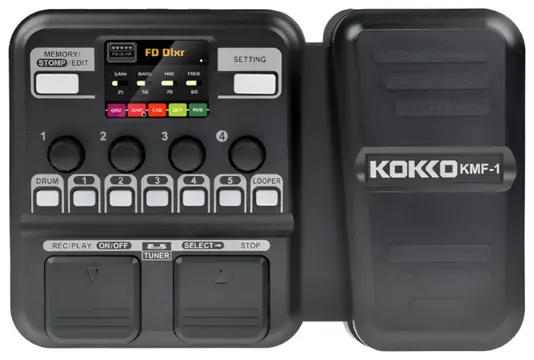 Mvave Pedaleira Guitarra MVave KMF1 Multiefeitos