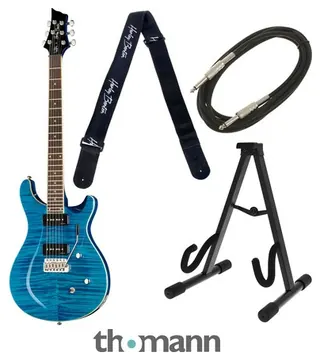 Harley Benton CST-24T P90 Ocean Flame Bundle