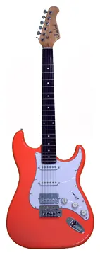 Maclend Stratocaster HSS Shell Pink ST-350H SPK - Maclend