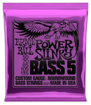 Ernie Ball BASS 2821 Power Slinky 50-135