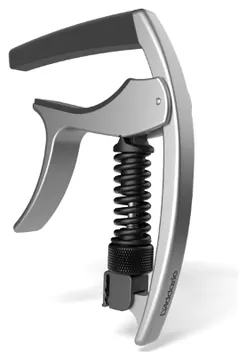 D'Addario TRI-ACTION Capo Silver