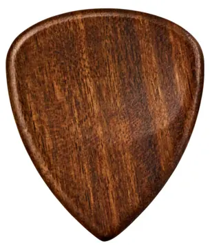 Ortega OGPW-CH2 Wooden Picks Curved Sharp Tip Standard Chacate Plektrum 2,5mm (2 Stück)