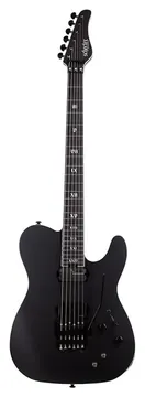 Schecter Pt Sls Elite Evil Twin FR S Satin Schwarz