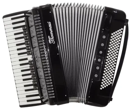 Thommasi Acordeon 120 Baixos 41 Teclas Ta 12020 Preto Thommasi