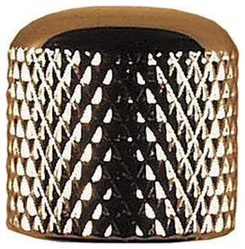 Catfish Gitarren Potiknopf Dome Shape Metall verchromt für E-Gitarren & Bässe chrome