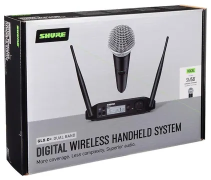 Shure GLXD24+ SM58 Funkmikrofon