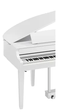 Yamaha Digitalpiano Flügel CLP 865GP - weiß poliert