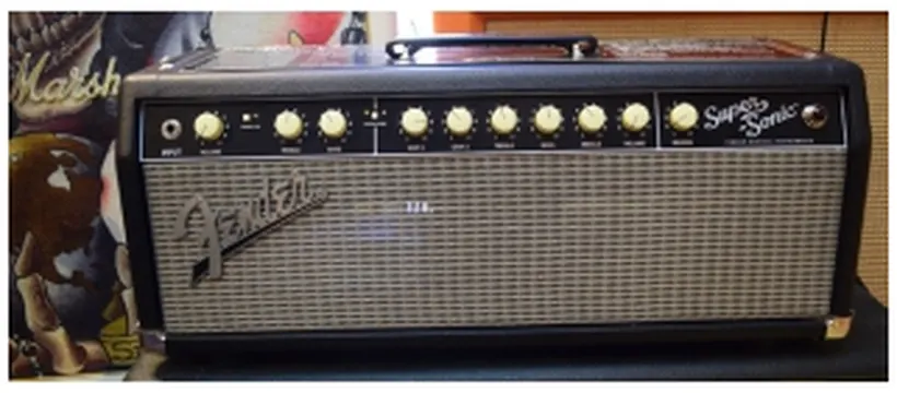 Fender Super-Sonic 22 Head Black