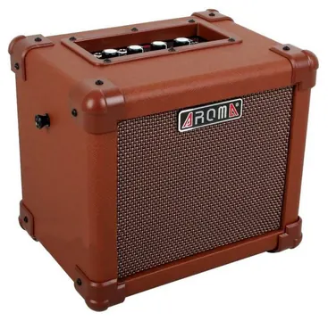 Aroma 10w Acoustic Guitar Amplifier AG10A - Brown