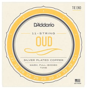 D_Addario D'addario EJ95 Jeu DE Cordes Pour Oud Tie End