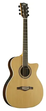 EKO +mia 018 CW EQ Natural Chitarra Acustica Elettrificata Spalla Mancante Colore Natural