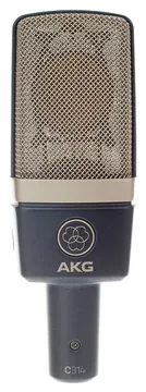 Akg Acoustic Akg C314 Microfono A Condensatore Multipolare Per Voce E Strumenti