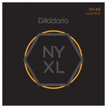 D'Addario Electric Guitar Strings, Regular Light, 10-46 NYXL1046