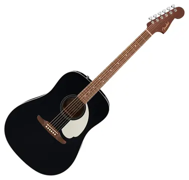 Fender California Standard Redondo Spruce Top Ivory Pickguard Black