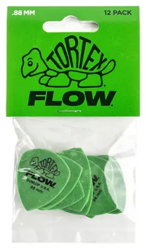 Dunlop Tortex Flow Std. Picks 0,88 Player's Pack 12 Stück