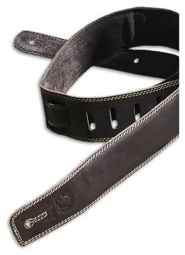 Correia Guitarra Strap ST3X em Pele Forro Camurça