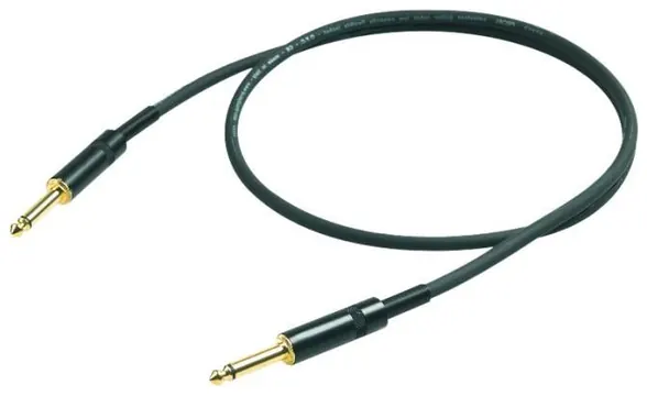 Proel CHL100LU1 Cavo Jack Mono 6.3mm a Jack Mono 6.3mm 1mt