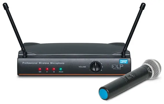 DLP Microfone Sem Fio DLP MSD1 UHF Mão