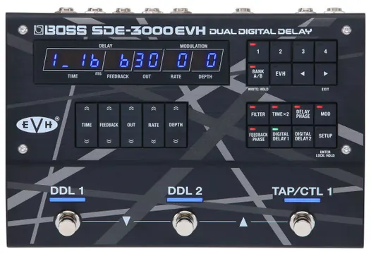 Boss SDE-3000EVH Dual Delay - EVH Limited Edition