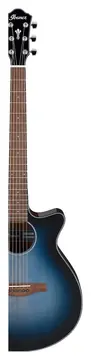 Ibanez aeg50ibh indigo blue burst chitarra acustica elettrificata