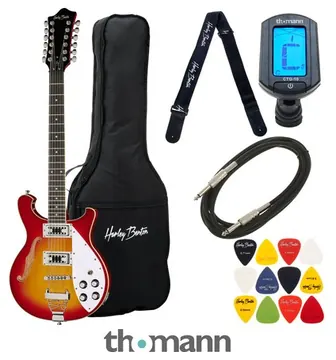 Harley Benton RB-612CS Classic Series Bundle