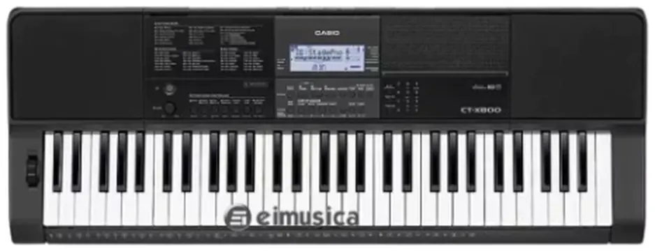 Casio Teclado Casio CTX800 5/8 Oitavas 61Teclas