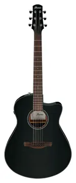 Ibanez AAM340CE-RUB Rustiek zwart hoogglans