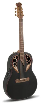 Adamas 1687GT Deep Non-Cutaway Noir