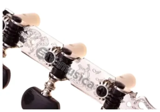 Rozini Tarraxa para Violão Nylon Rozini RA310NKPG Preta