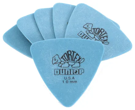 Dunlop 431P1.0 Tortex Triangle 1.00 Sachet De 6