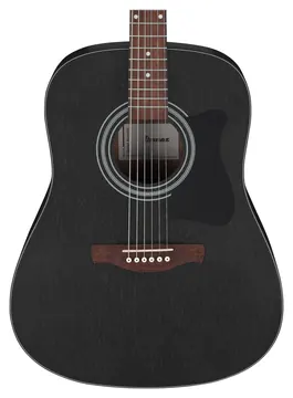 Ibanez V54NJP-WK V Series Acoustic Guitar Jam Pack in Weathered Black