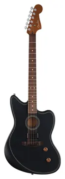 Fender Acoustasonic Standard Jazzmaster, Black RW