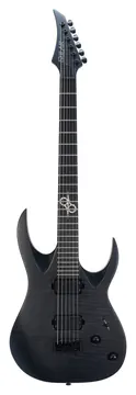 Solar A2.6FB Baritone Flame Black Burst Matte