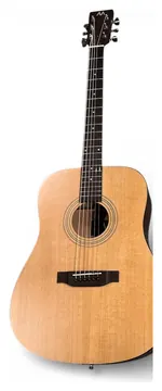 MarkGuitar M-15 DS Dreadnought Westerngitarre - massive Fichtendecke satiniert